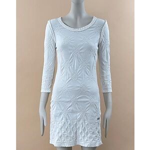 Chanel 2011 Resort Summer Dress Cruise Camellia Flower Viscose CC Logo 46